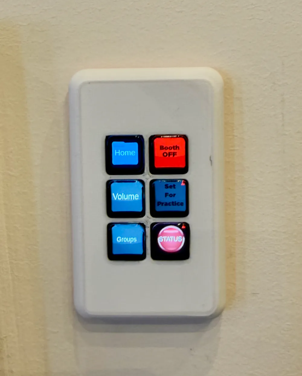 Stage buttons