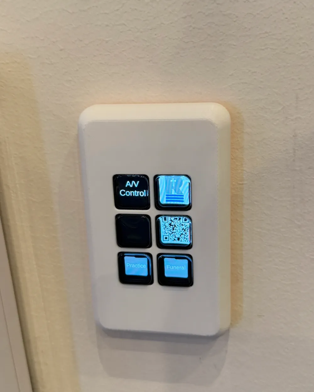 Stage buttons home page