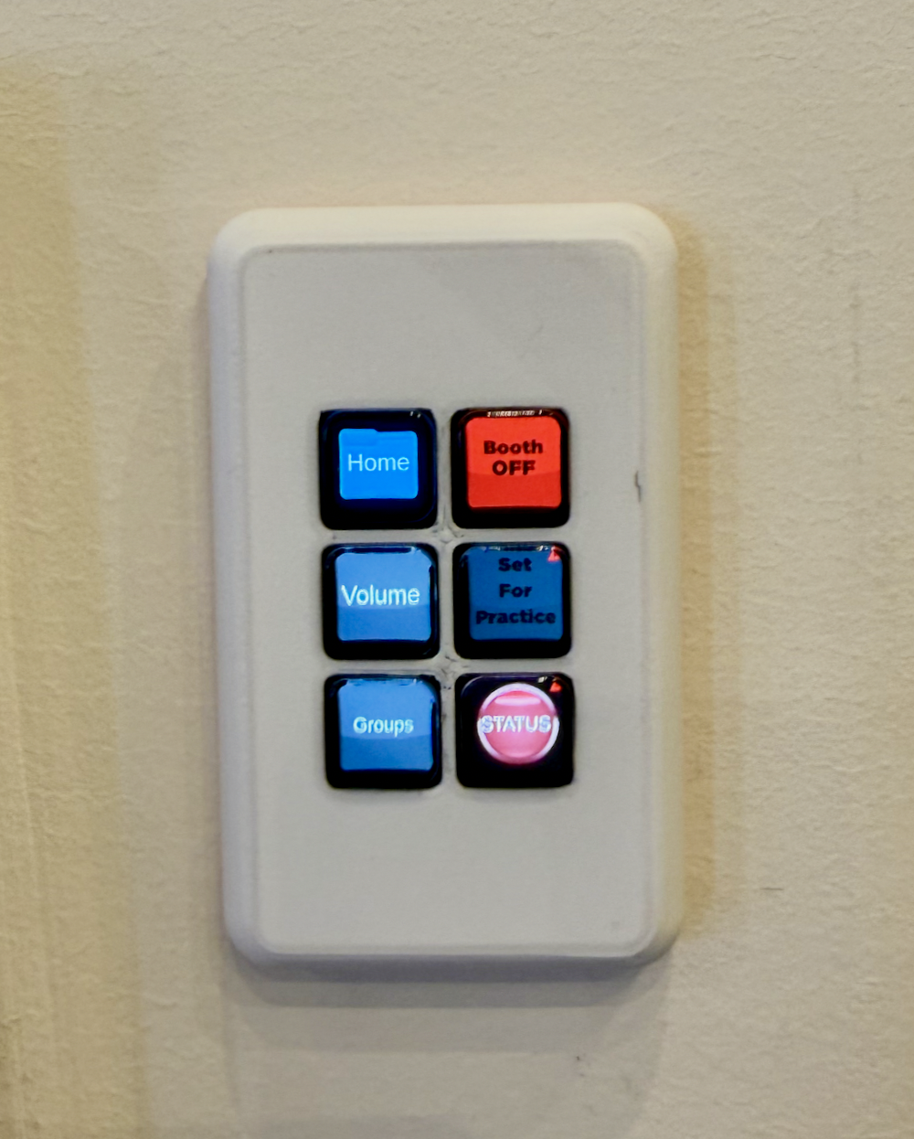 Stage buttons